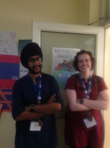 Duke TIP India 2015 with my amazing TA, Sandeep Singh